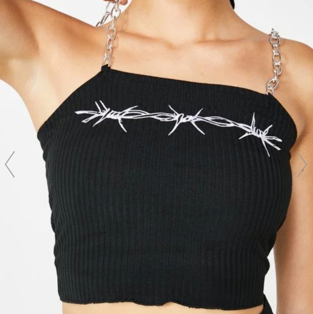 Dollskill Poster Grl Danger Zone Chain Cami